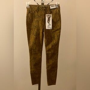 NWT Rewash | Women’s Stevie High-Rise Animal-Print Skinny Jeans - Size 3R